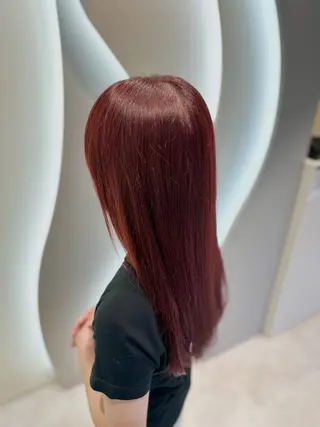 カラー 辻 萌海のヘアスタイル