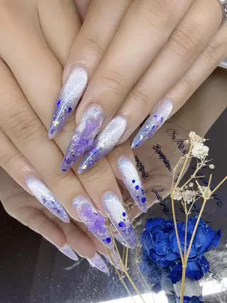 ロング 清水 美穂のネイルデザイン