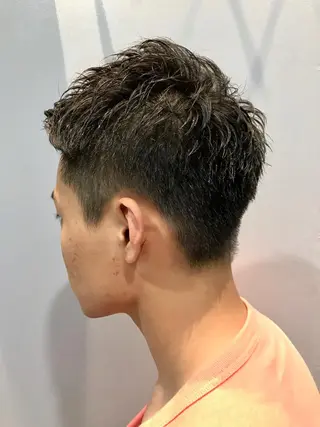 ショート メンズ 山下 亮輔のヘアスタイル