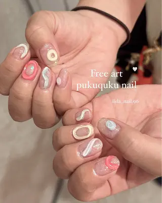 ネイル 🧸原宿の美フォルム ネイリスト🧸いいだのネイルデザイン