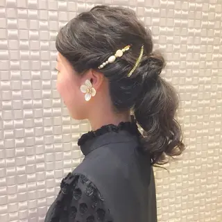 ヘアアレンジ 𝒢𝒾𝓇𝓁𝓎 ⑅　𝓎𝓊𝓀𝒶のヘアスタイル