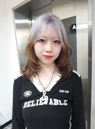 カラー ハイトーンカラー/ hinata🪽のヘアスタイル