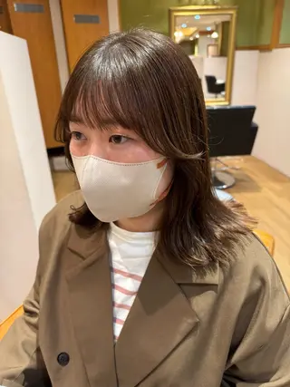 ミディアム haruna🎀 Lita 4Fのヘアスタイル