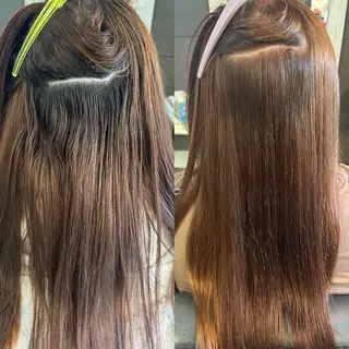 ロング 安達 望のヘアスタイル