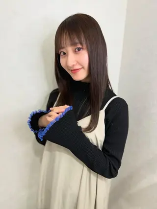 セミロング カラー パーマ 湘南パーマ髪質改善 職人　HIROKIのヘアスタイル