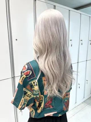 ロング カラー 浅野 ダイジロウのヘアスタイル