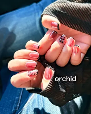 ネイル orchid ♡オーキッドのネイルデザイン