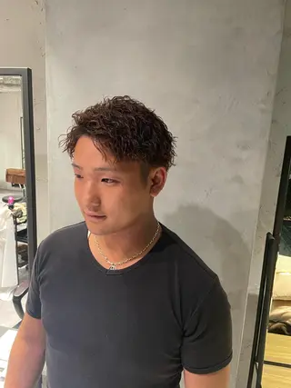 ショート パーマ 🔱メンズパーマ特化 🔱山下和輝のヘアスタイル