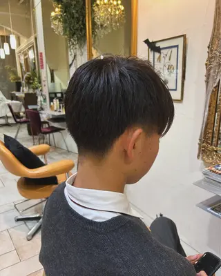メンズ タテイシ アサノのヘアスタイル