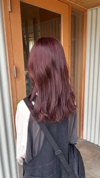カラー 野村 りおのヘアスタイル