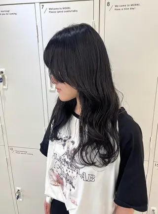 ロング カラー 神原 茉依🩰🪩のヘアスタイル