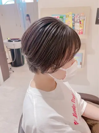 ショート Hairate坂戸 キシダのヘアスタイル