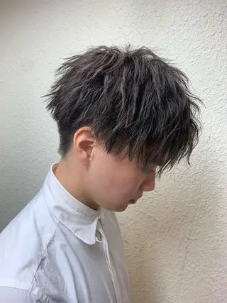 ショート メンズ 美髪矯正・髪質改善 【中村吉孝】のヘアスタイル