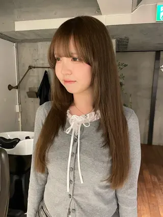 ミディアム boy/原宿🐬 シオンのヘアスタイル