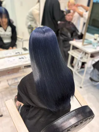 ロング カラー 色落ち綺麗🩰ハイ トーン🎀RINKAのヘアスタイル