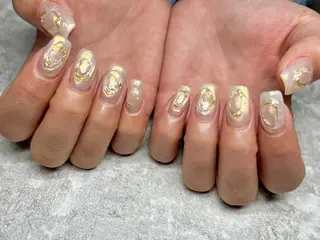 ネイル joieange浜元 心斎橋店Nail🦋のネイルデザイン