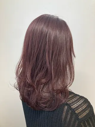 ミディアム カラー ヘアアレンジ 尾籠 美幸 (オゴモリ ミユキ)のヘアスタイル