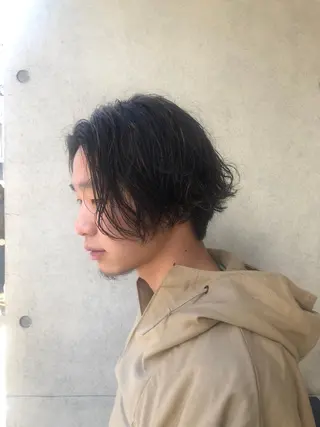 ショート パーマ メンズ stylist 杉浦駿生のヘアスタイル