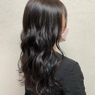 ロング カラー 北川 智海のヘアスタイル