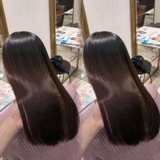 ロング 艶モテカラー miku🏳️⚧️のヘアスタイル