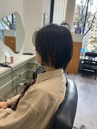ショート ☀️青空SORA /メンズパーマ☁️のヘアスタイル