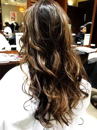 ロング カラー 【メンズカット】 澤下瑛一のヘアスタイル