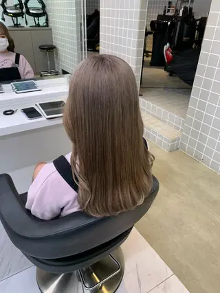 ロング カラー ヘアアレンジ 🩵 JURI🩵のヘアスタイル