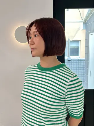 ショート カラー lomalia moekaのヘアスタイル