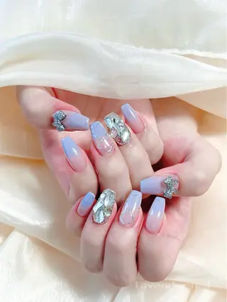 ネイル Lavender nail·中島公園のネイルデザイン