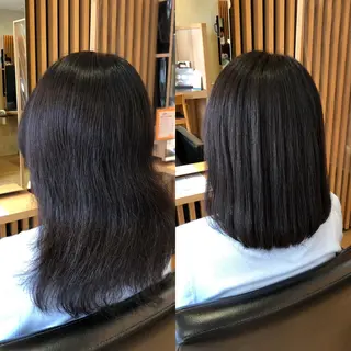ミディアム 美容室 LA BEAU大塚店のヘアスタイル