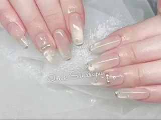 ミディアム Quick Sukarupuのネイルデザイン