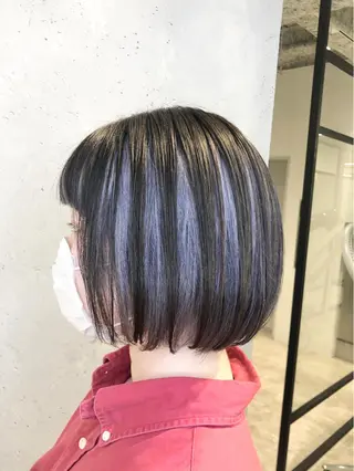 ショート カラー ヘアアレンジ インナーカラー屋さん 🫧伊藤拓実のヘアスタイル