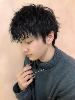 ショート メンズ 垢抜けレイヤー✂️ RYOTAのヘアスタイル