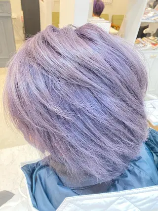 カラー メンズ 西郷 友菜のヘアスタイル