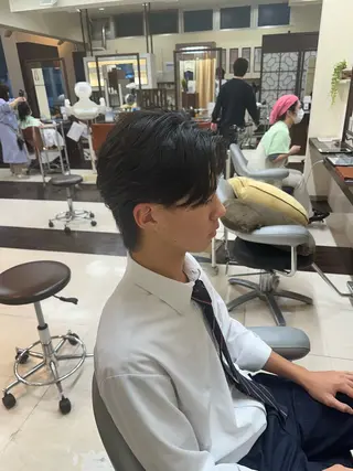 ショート カラー パーマ メンズ 成田No.1 メンズヘア/清和武虎のヘアスタイル