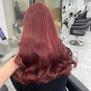 ロング 🍒韓国暖色ヘア NO.1🍒🪽のヘアスタイル