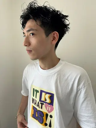 ショート メンズ 村上雅人 ナチュラルモードのヘアスタイル