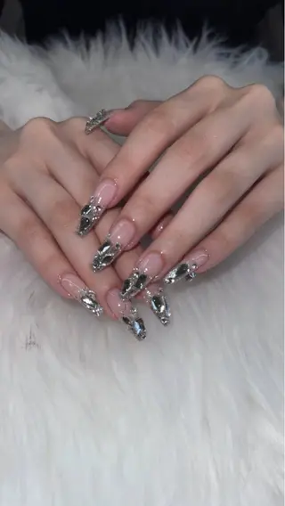 ロング Pink Doll House天久店のネイルデザイン