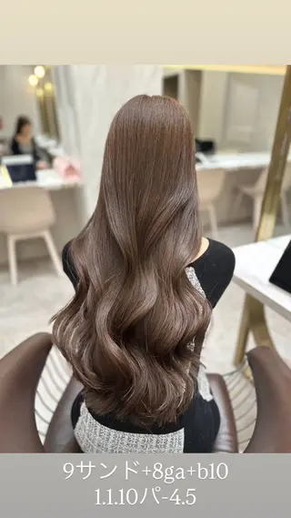ロング カラー ヘアアレンジ 【博多髪質改善】 吉村　清志のヘアスタイル
