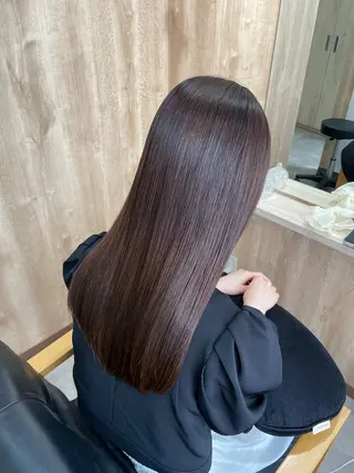ロング カラー 髪質改善🌱透明感 カラー/MINAMIのヘアスタイル