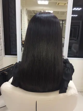 ロング 高橋 悠造のヘアスタイル