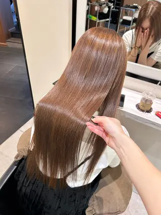 ロング 中原 優美のヘアスタイル