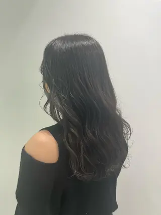 ミディアム カラー パーマ ヘアアレンジ ネイル マツエク・マツパ 韓国風ベージュ🤎 赤みなし🌿横浜🤎のヘアスタイル