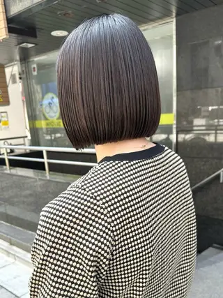 ショート 髪質改善 縮毛矯正/ レイヤー/銀座/本木のヘアスタイル