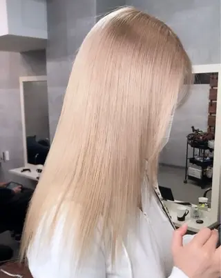 ロング カラー 🩵新宿ダブルカラー 🩵エクステのヘアスタイル