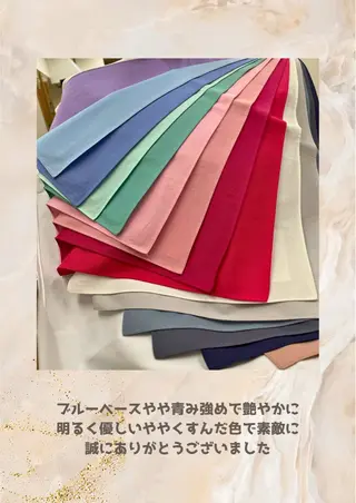 パーソナルカラー診断 自由が丘💐ブルームのその他イメージ