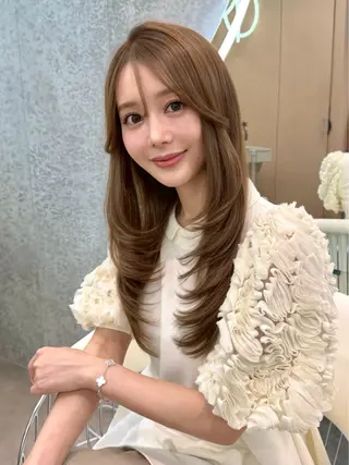 カラー 似合わせ/明るめカ ラー💖harukaのヘアスタイル