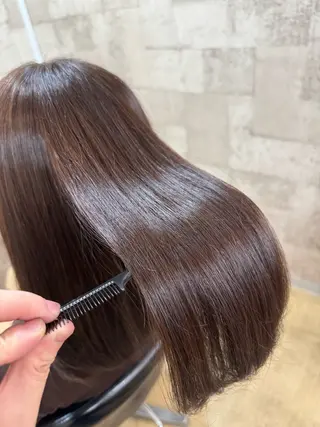 ミディアム カラー Garden 浅草蔵前のヘアスタイル