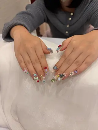 ネイル 🎀 ネイルアネラ しま  🎀のネイルデザイン