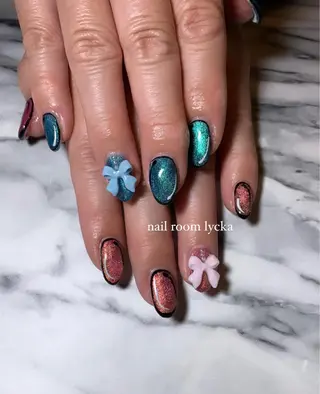 ネイル ネイルルームリッカ 𝐦𝐚𝐲𝐮のネイルデザイン